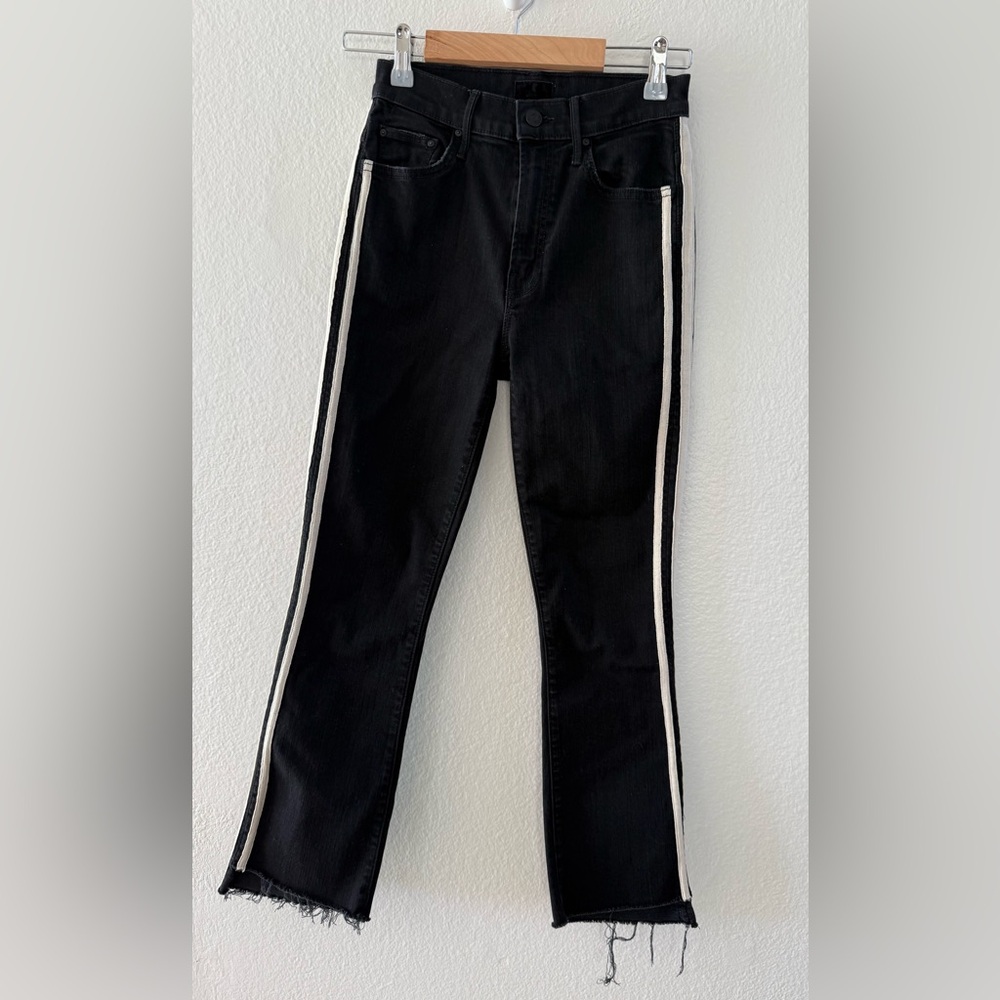 MOTHER “Insider” Step Fray with Stripe Size 25